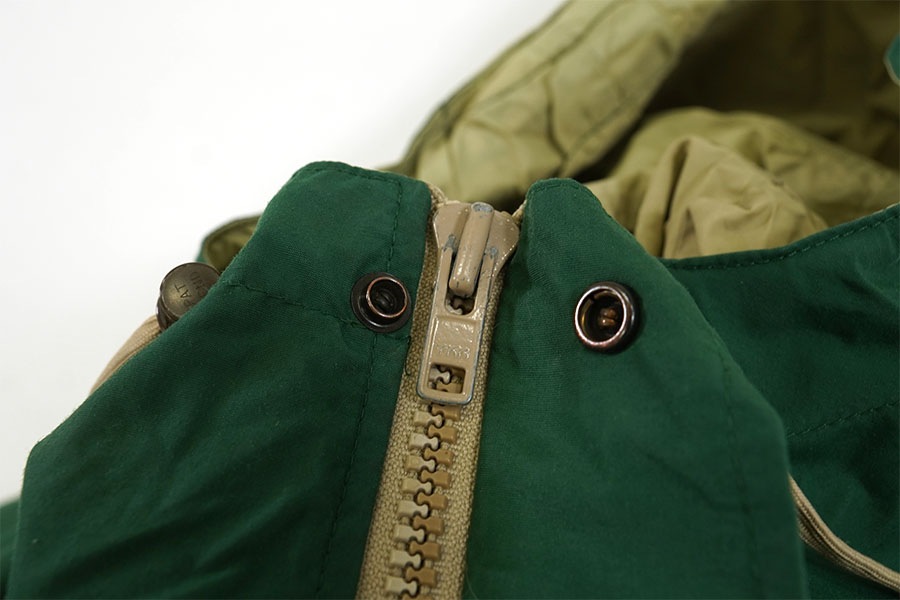 80's 黒タグ エディバウアー ゴアテックスパーカ 表記(L) グリーン