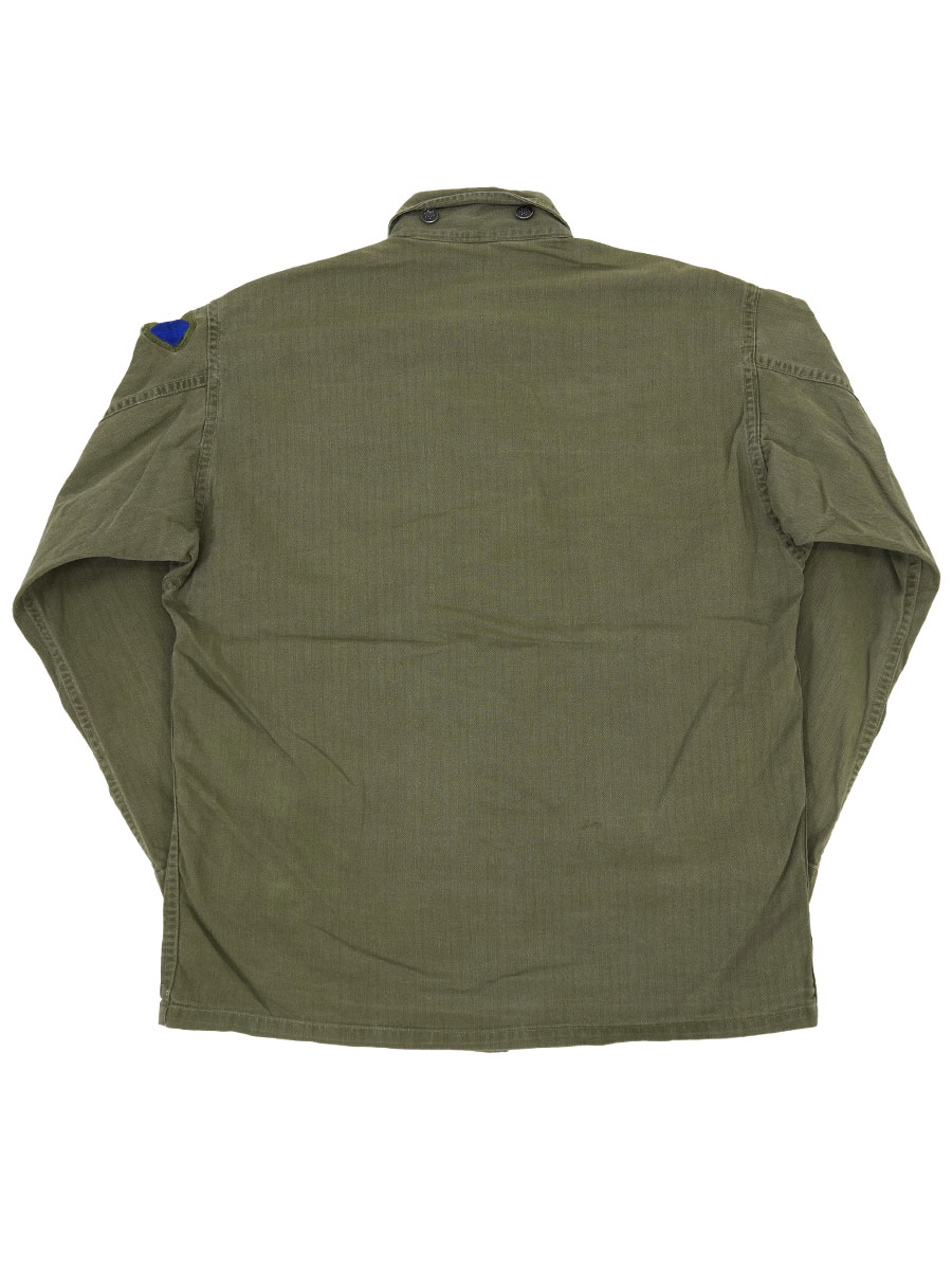 US ARMY HBTミリタリージャケット 38R 40's U.S.ARMY M-43 HBTジャケット 13スターボタン 表記(36R