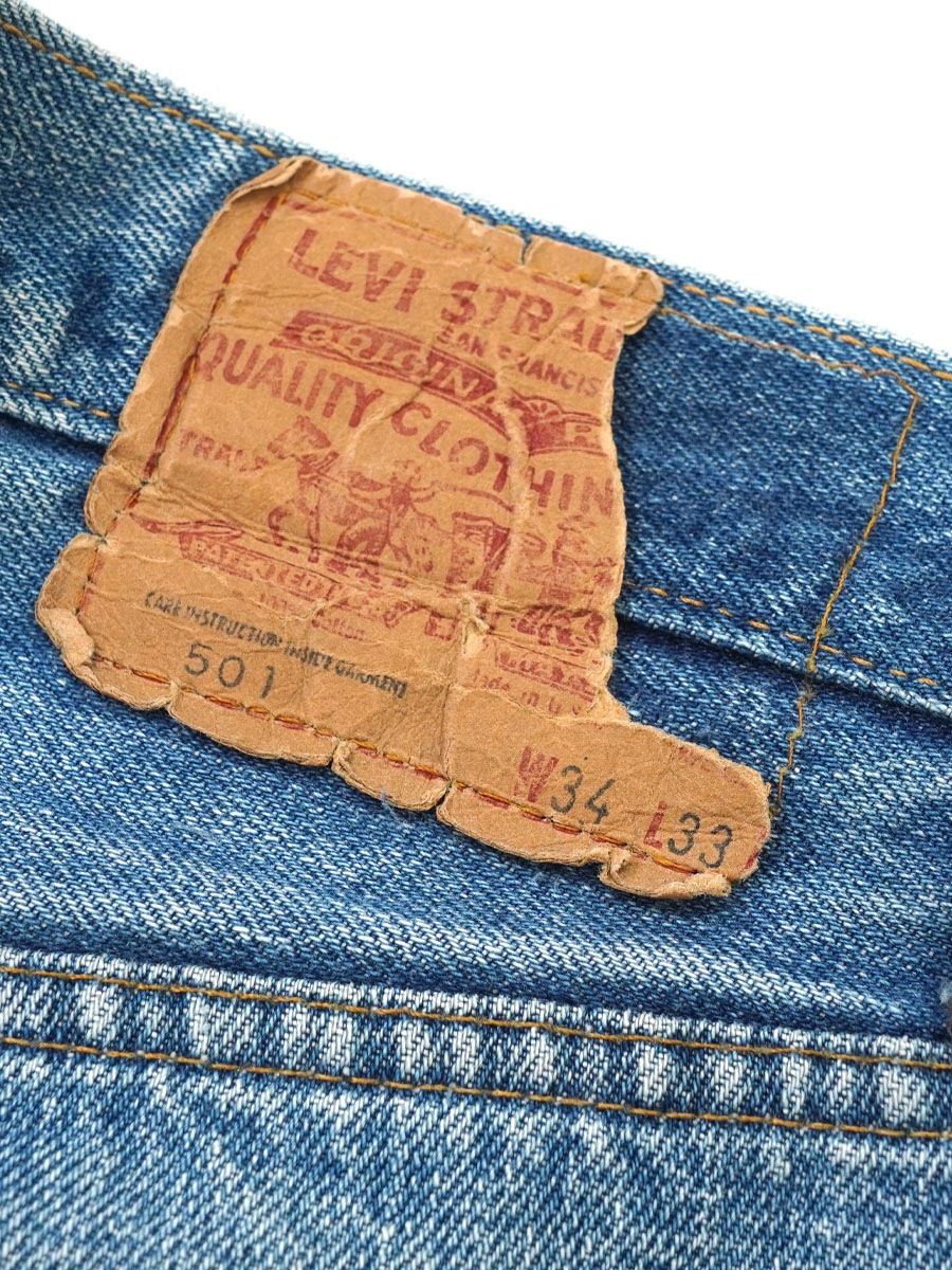 70'S LEVI'S 501 66 SINGLE JEANS (SIZE.W34 L33) | NEW ITEM