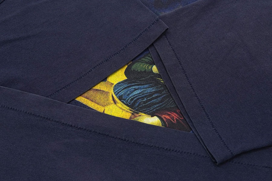 90's giant スマッシング・パンプキンズ ''Mellon Collie & the Infinite Sadness'' プリントTシャツ ネイビー 表記(XL) USA製