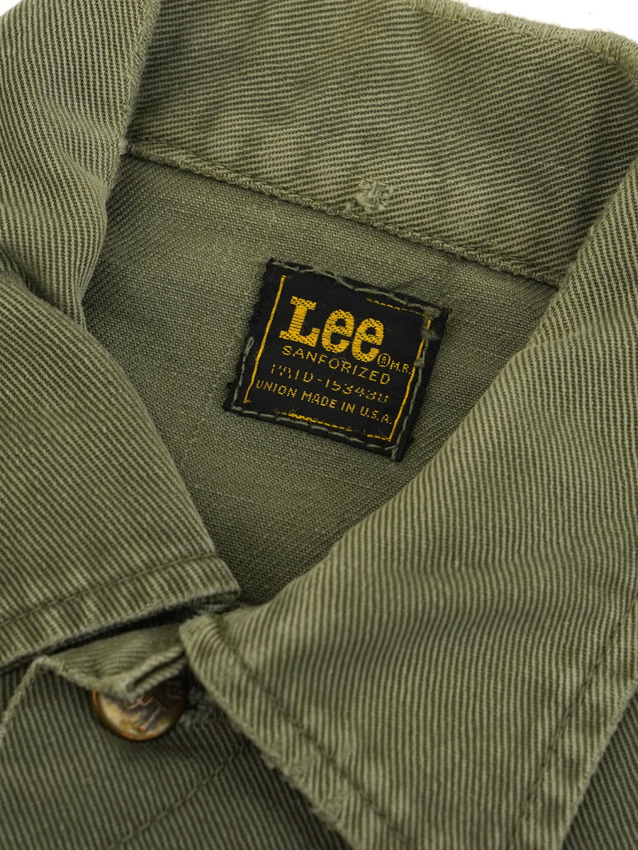 激レア　Lee　70s　アメリカ製　モールスキンコットンジャケット　グリーン 激レア Lee 70s アメリカ製 モールスキンコットンジャケット
