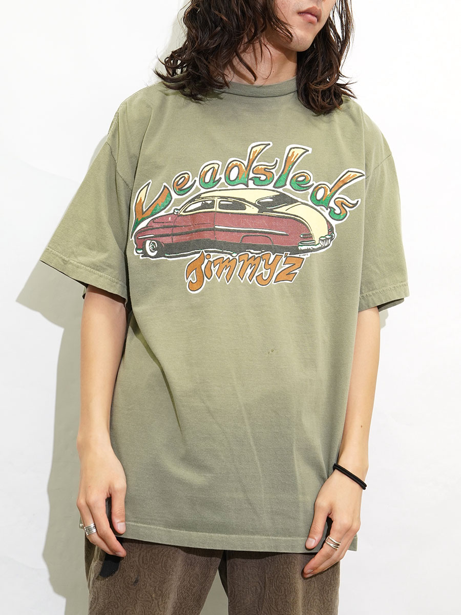 80's JIMMY'Z ''Leadsleds'' Tシャツ 実寸(XL位) | NEW ITEM