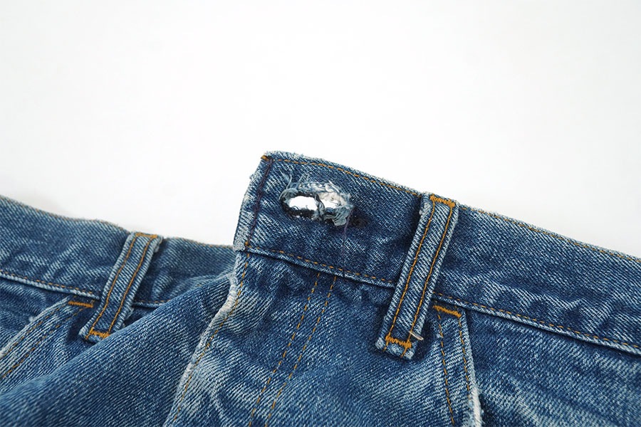 70's LEVI'S カットオフ デニムショーツ 薄ヒゲ 実寸(W33位) | すべて