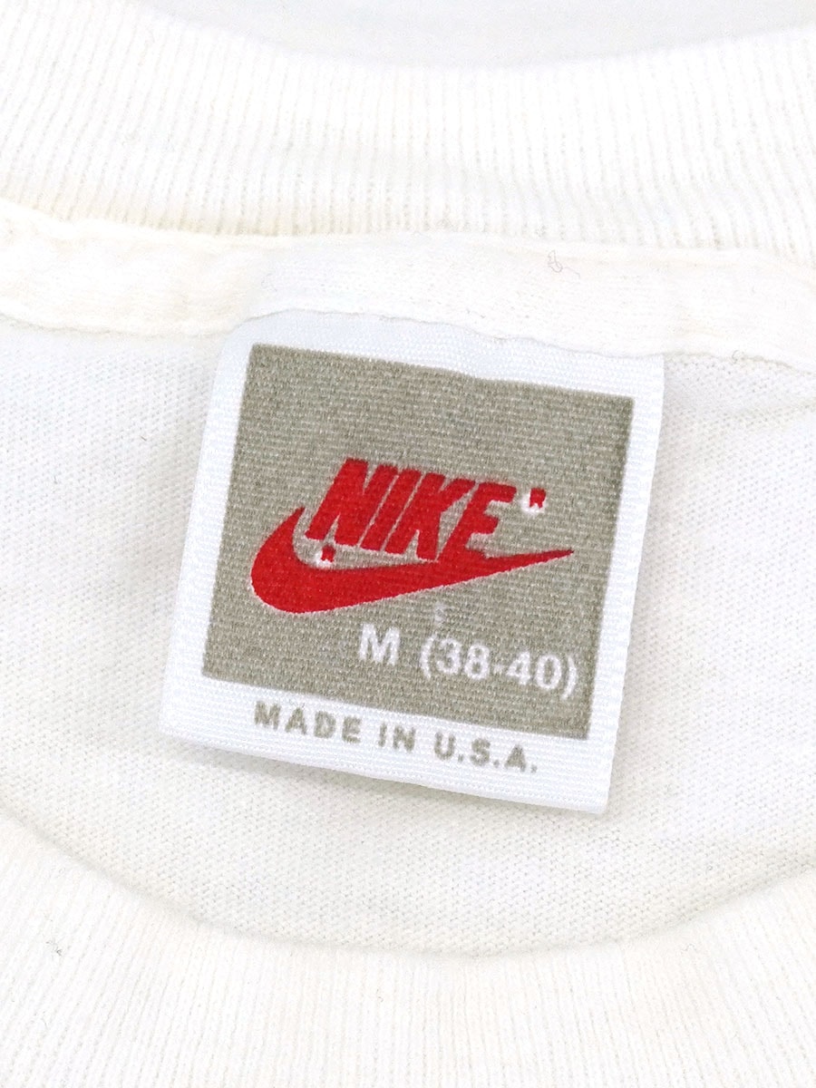 90's NIKE ''AIR JORDAN FLIGHT CLUB'' 両面プリント Tシャツ ホワイト