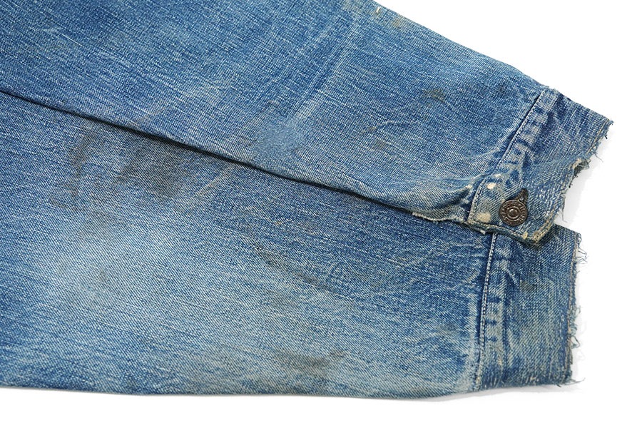 50's Levi's 506XX デニムジャケット スライドバックル 良雰囲気 実寸(44位)