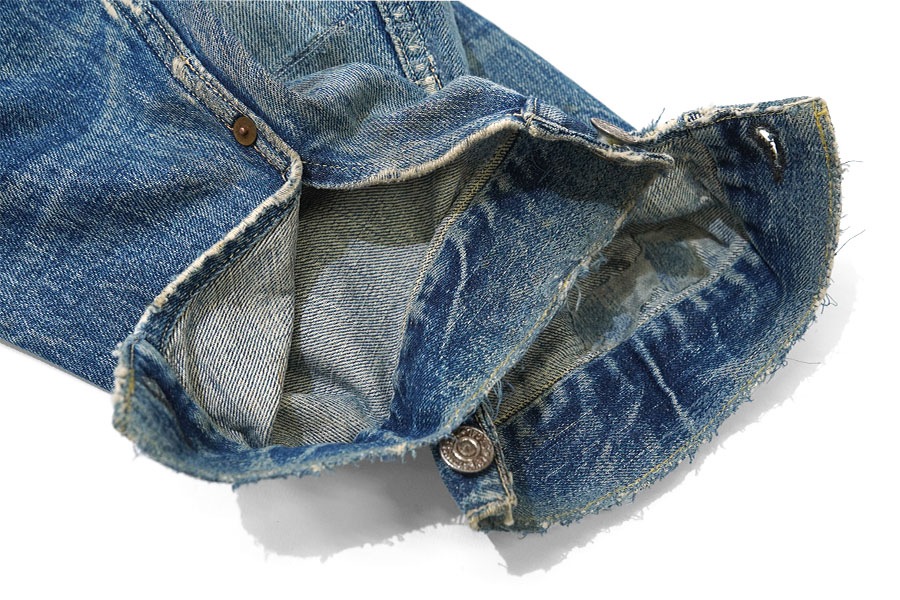 50's Levi's 506XX デニムジャケット スライドバックル 良雰囲気 実寸(44位)