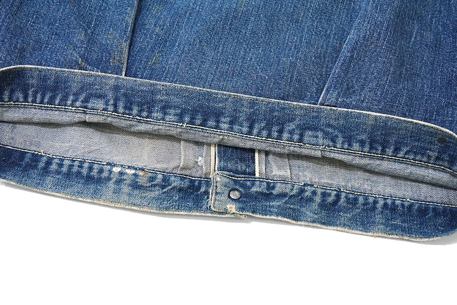 50's Levi's 506XX デニムジャケット スライドバックル 良雰囲気 実寸(44位)