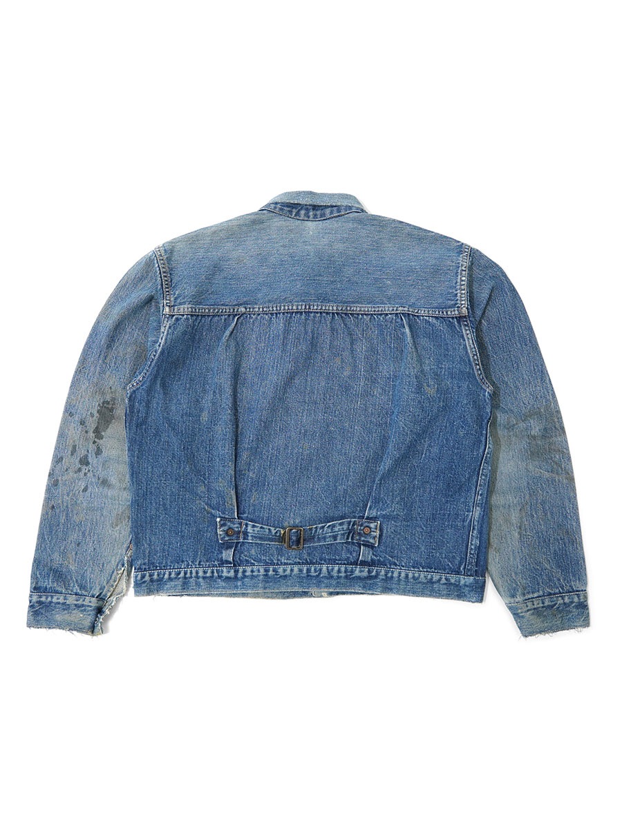 50's Levi's 506XX デニムジャケット スライドバックル 良雰囲気 実寸(44位)
