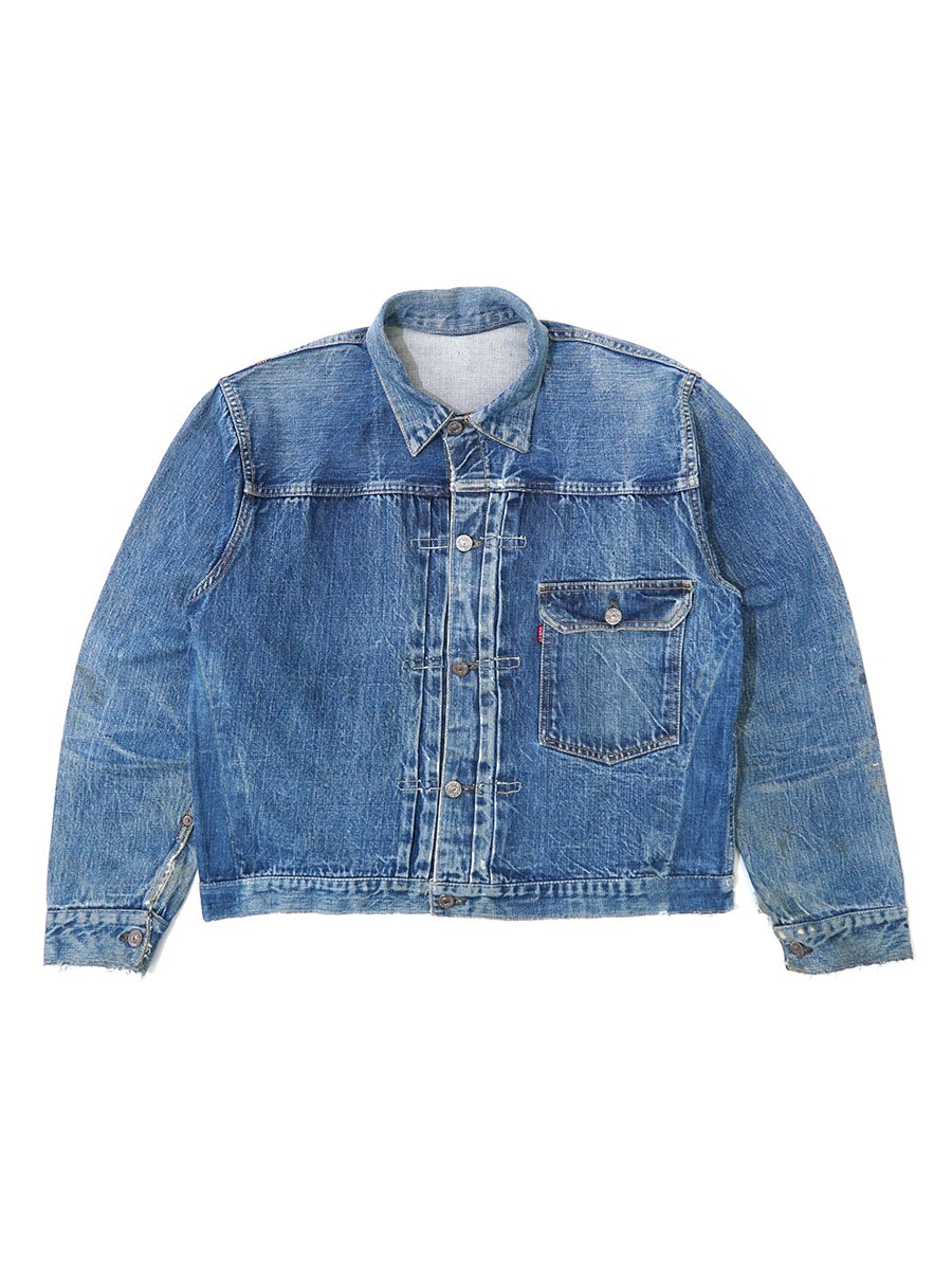 50's Levi's 506XX デニムジャケット スライドバックル 良雰囲気 実寸(44位)