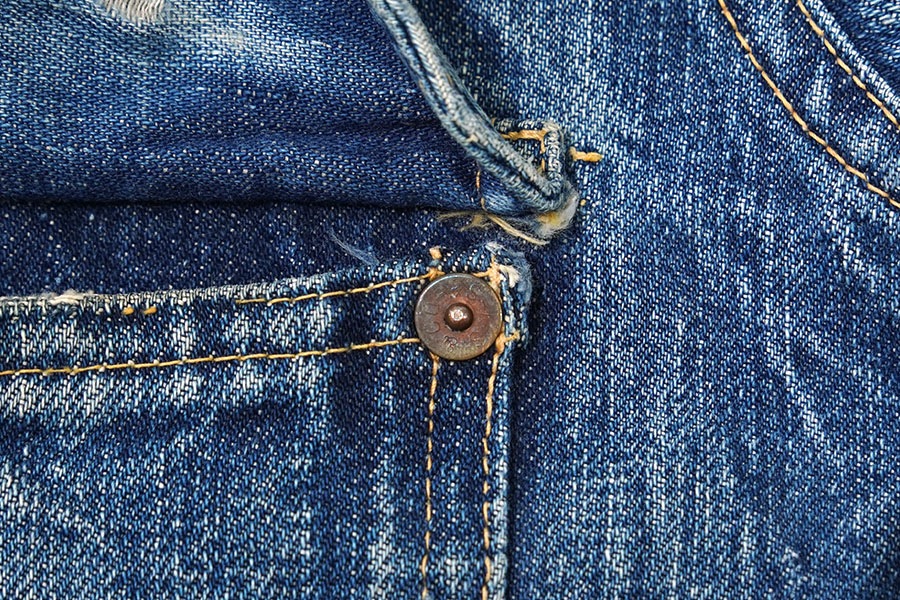 50's Levi's 506XX デニムジャケット スライドバックル 良雰囲気 実寸(44位)