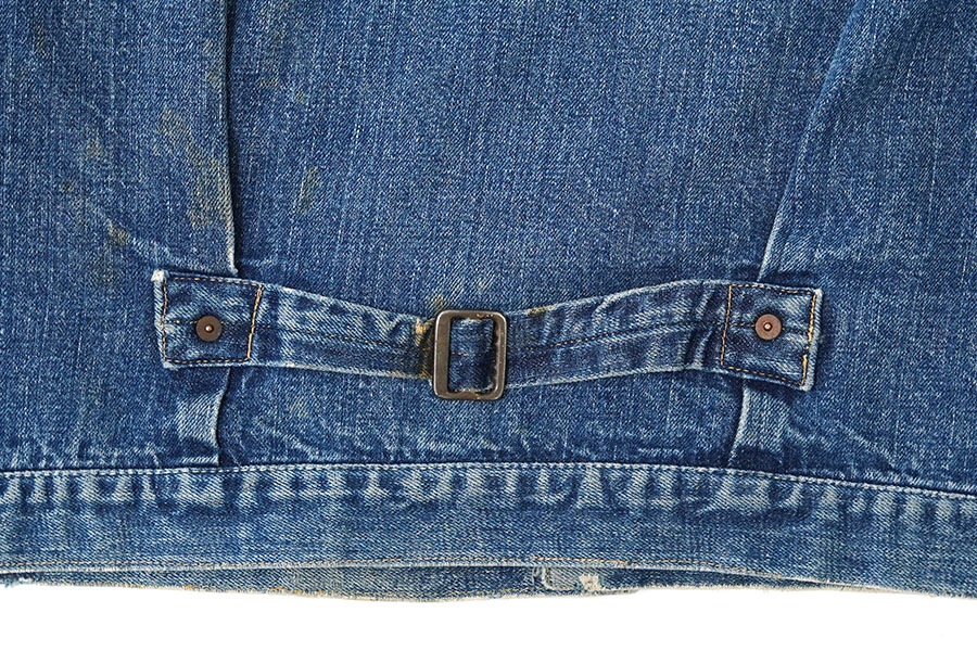 50's Levi's 506XX デニムジャケット スライドバックル 良雰囲気 実寸(44位)