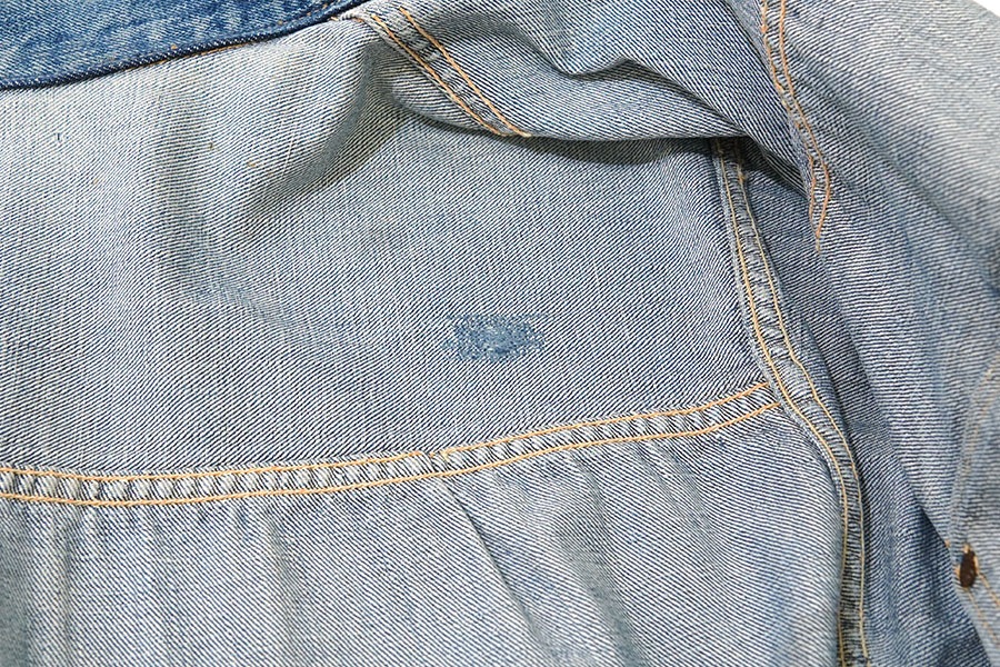50's Levi's 506XX デニムジャケット スライドバックル 良雰囲気 実寸(44位)