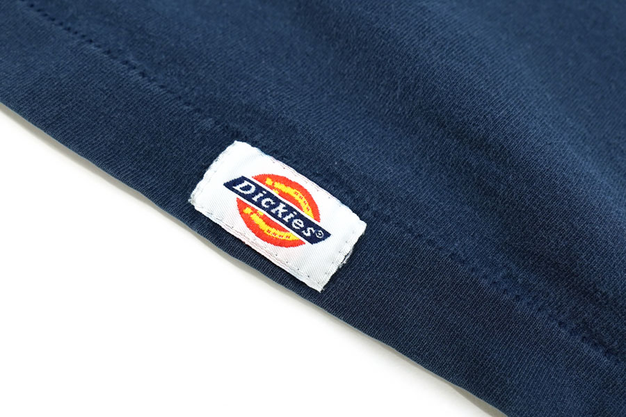 80's～ DICKIES 無地 ポケットTシャツ 表記(2XL) MADE IN USA