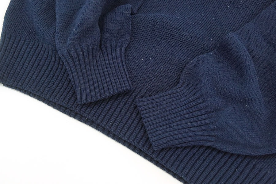 90's McBriar ''NAVY'' ニットセーター ネイビー 表記(XXL) USA