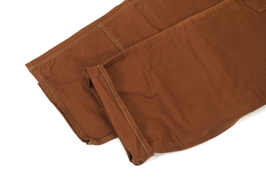 40's～ Carhartt ハートタグ 山ポケ ダブルニー ブラウンダック