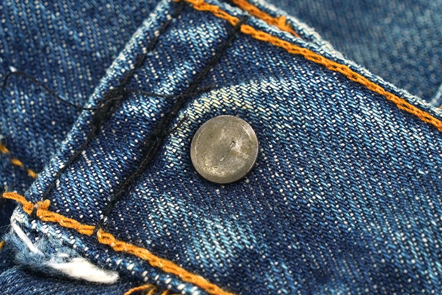 60's Levi's 606 オレンジタブBIG-E デニムパンツ 良色落ち 実寸(30x27.5位)