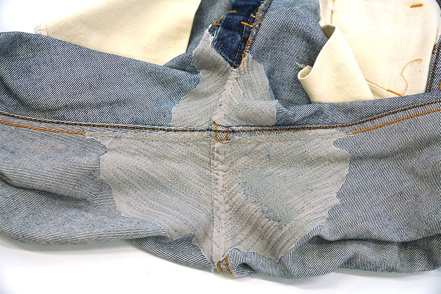 60's Levi's 606 オレンジタブBIG-E デニムパンツ 良色落ち 実寸(30x27.5位)