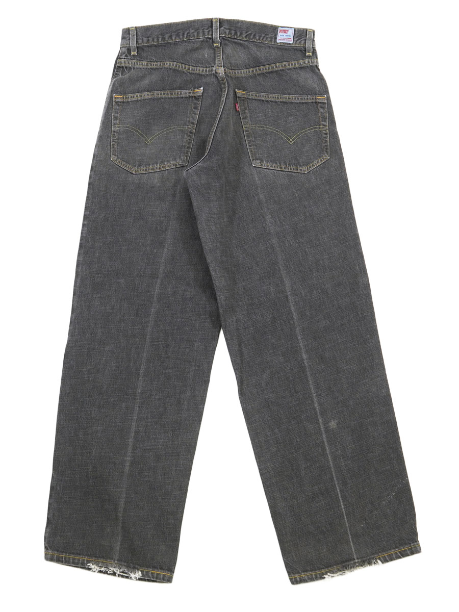 90's Levi's 595 ブラックデニムパンツ 表記(34x32) USA製