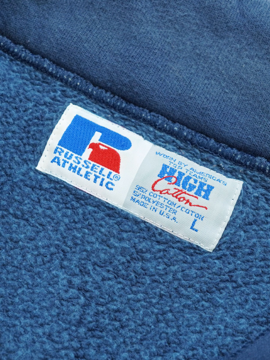90s Russell athletic usa製 ネイビー フェード M 90s】 USA製 