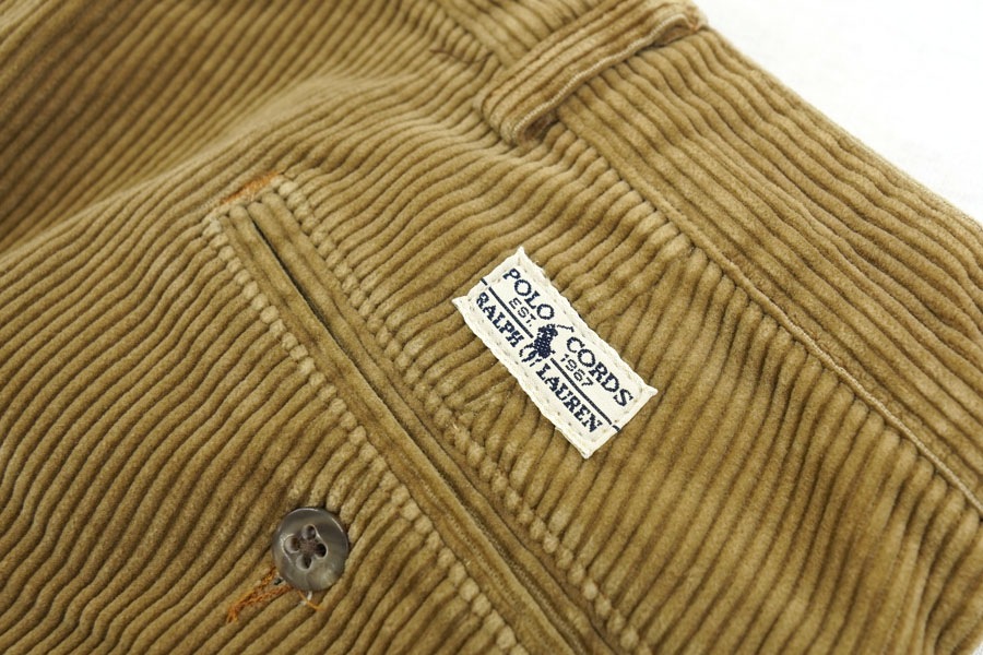 ラルフローレン ANDREW PANTS 太畝コーデュロイパンツ 表記