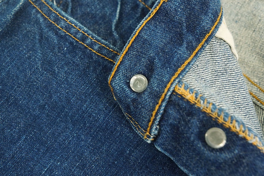 70'S LEVI'S 501 BIG E CUSTOM DENIM SKIRT (APPROX.W30)