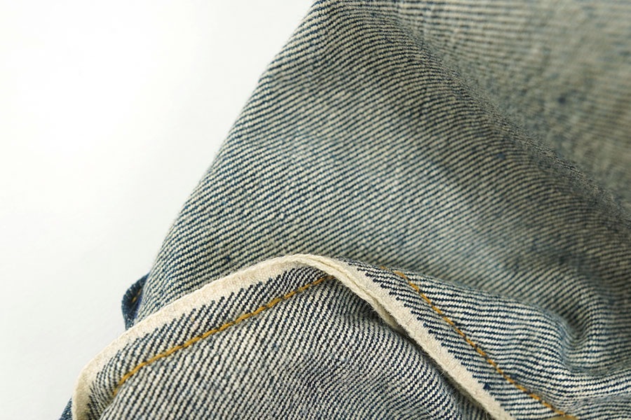 70'S LEVI'S 501 BIG E CUSTOM DENIM SKIRT (APPROX.W30)