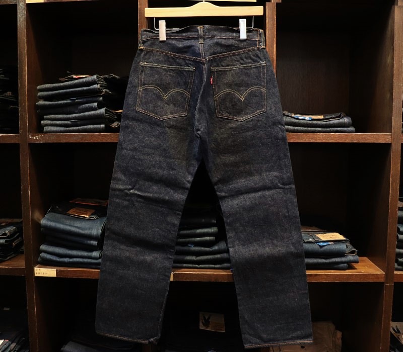 1950s LEVIS 501ZXX LEATHER , NO WSH , Size W30 L30