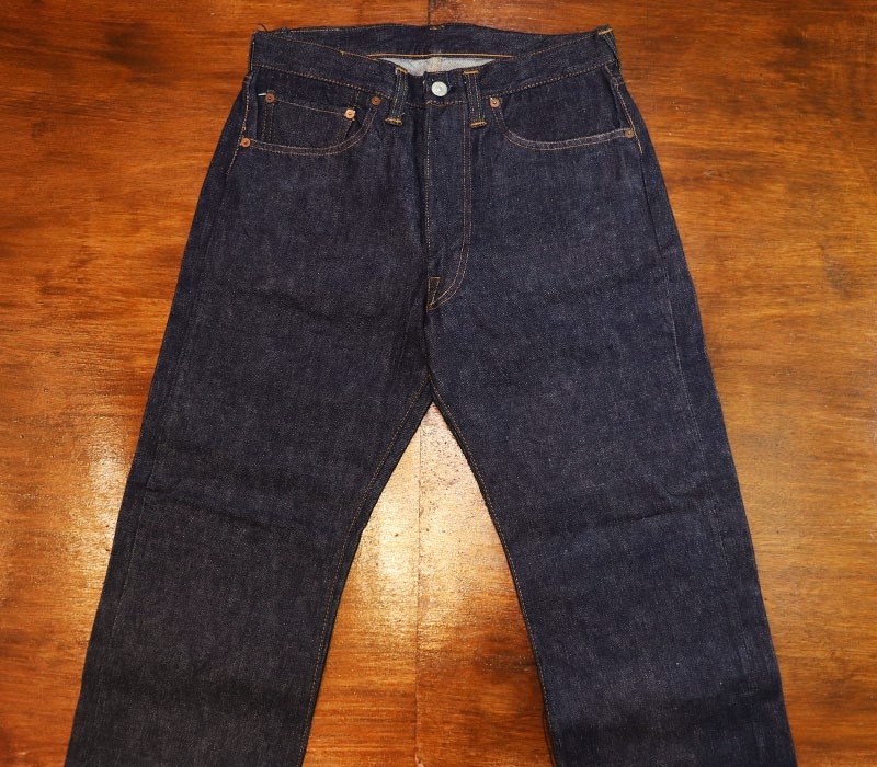 1950s LEVIS 501ZXX LEATHER , NO WSH , Size W30 L30