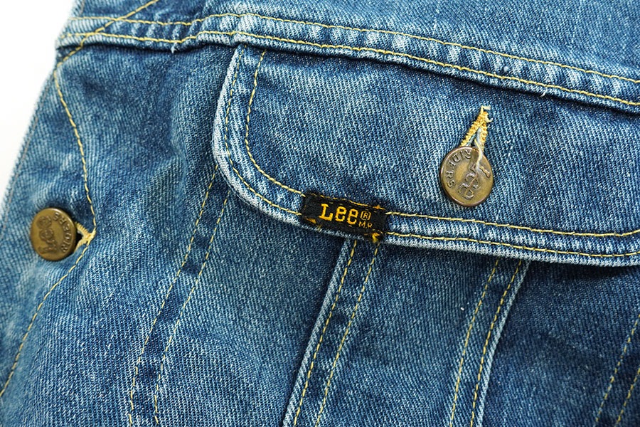 70's Lee 220LJ STORM RIDER 良色落ち 実寸(40位)