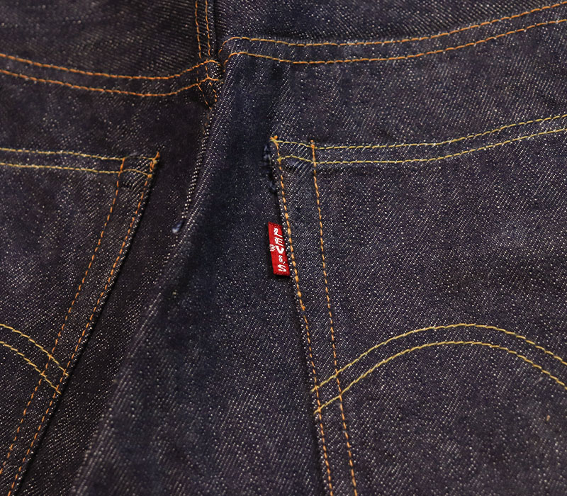 1950s LEVIS 501ZXX LEATHER , NO WSH , Size W30 L30