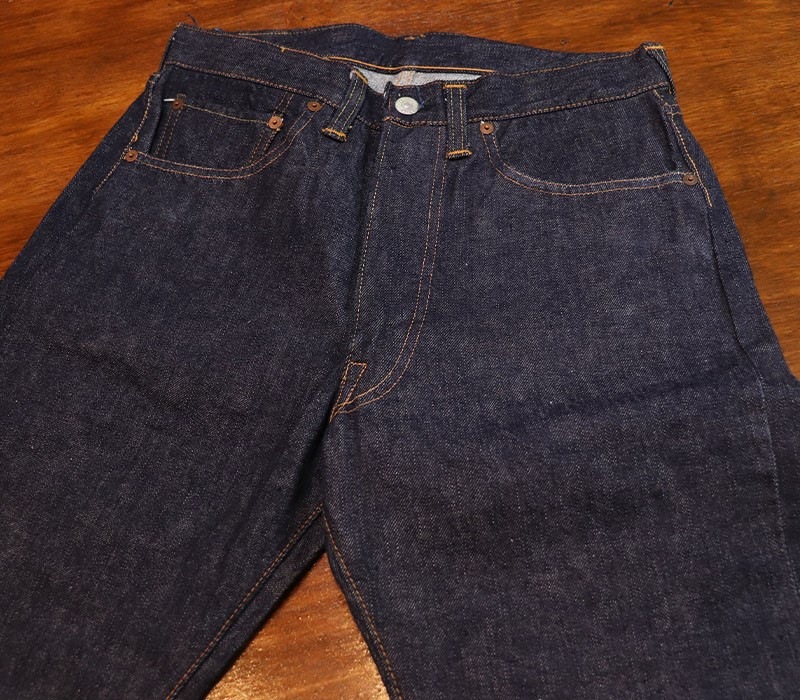 1950s LEVIS 501ZXX LEATHER , NO WSH , Size W30 L30