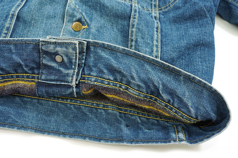 70's Lee 220LJ STORM RIDER 良色落ち 実寸(40位)