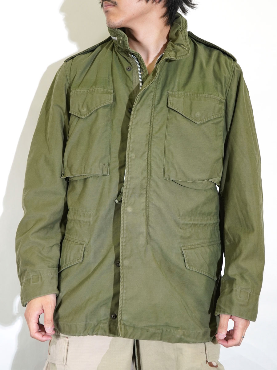 60s～M-65 フィールドジャケット アルミジップ 60's U.S.ARMY M-65 フィールドジャケット 2ndモデル ワッペン