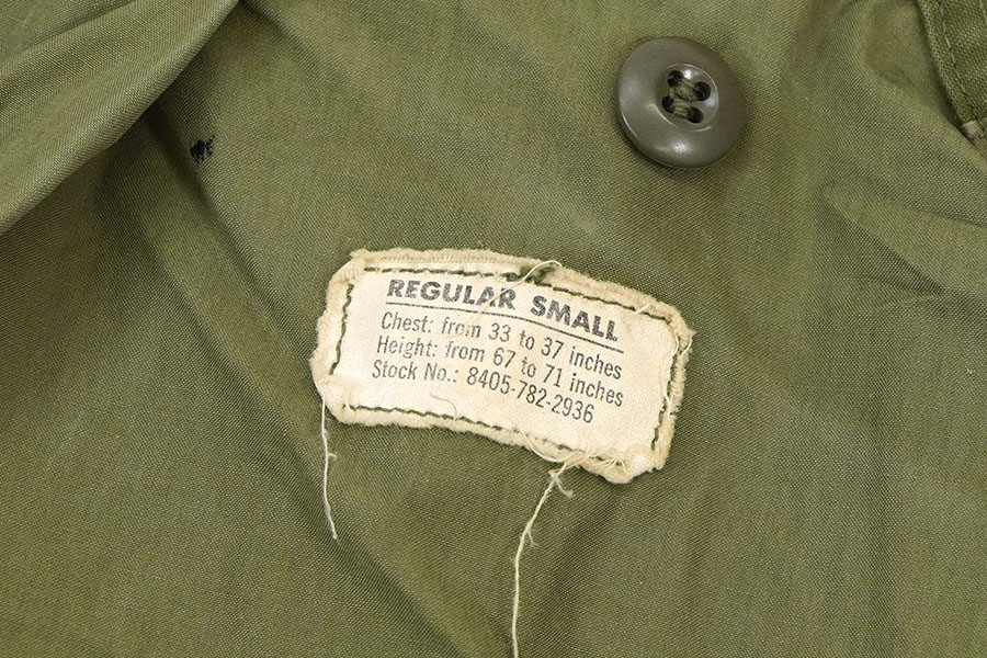 60s M65 フィールドジャケット アルミジップ デッド？ 60s 米軍 M65 2nd アルミジップ フィールドジャケット