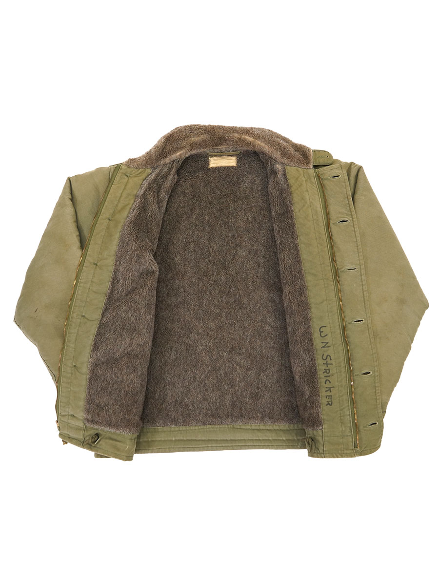 50's U.S.NAVY N-1 デッキジャケット ステンシル 表記(42) | NEW ITEM