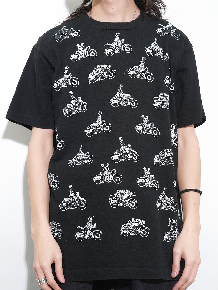 90's FRUIT OF THE LOOM FASHION VICTIM ''スケルトン四十八手'' 両面