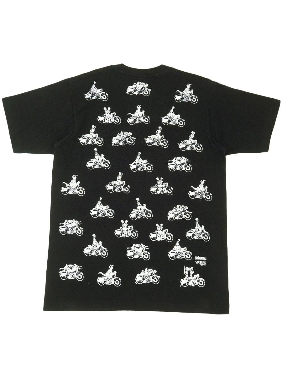 90's FRUIT OF THE LOOM FASHION VICTIM ''スケルトン四十八手'' 両面