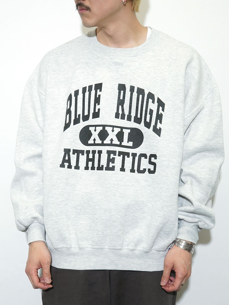 90's RUSSELL ATHLETIC ''BLUE RIDGE ATHLETICS'' 3段プリント 前V