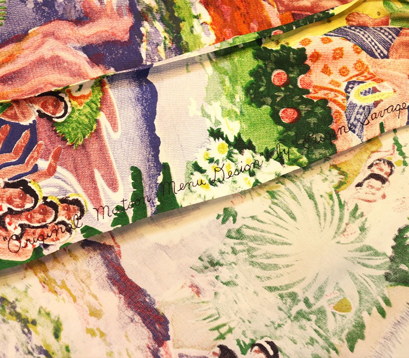 1950s HAWAIIAN SHIRT , SAVAGE , Size  M