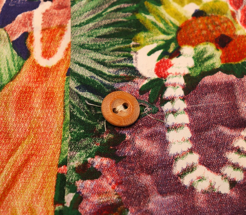 1950s HAWAIIAN SHIRT , SAVAGE , Size  M