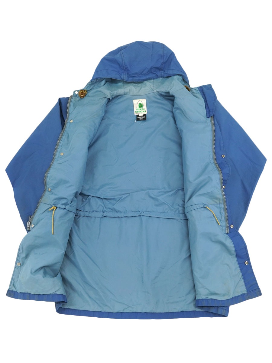 70's SIERRA DESIGNS GORE-TEX マウンテンパーカ ネイビー 表記(L)