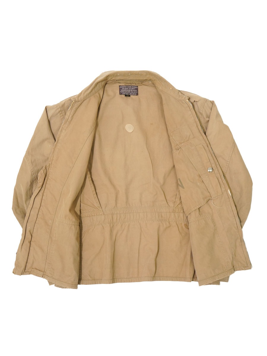 40's U.S.NAVY M-421A サマーフライトジャケット 表記(40) | SOLD OUT