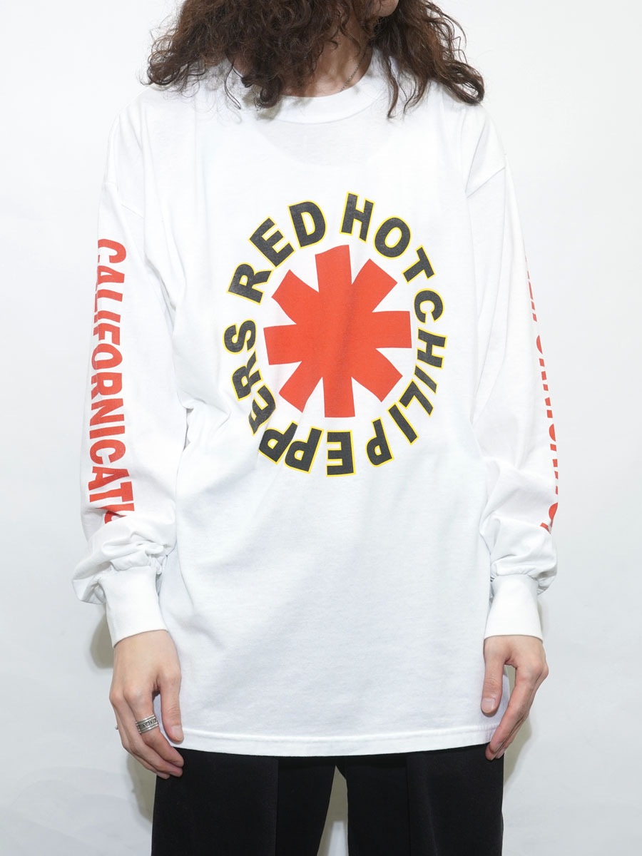 GILDAN pillowheat バンズ ピローヒート ロンＴ 袖プリント 00's GILDAN RED HOT CHILI PEPPERS ''CALIFORNICATION'' 両面袖