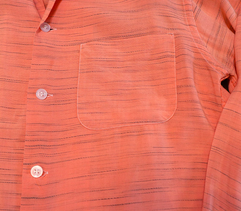 1950 L/S ROCKABILLY SHIRT , Size S