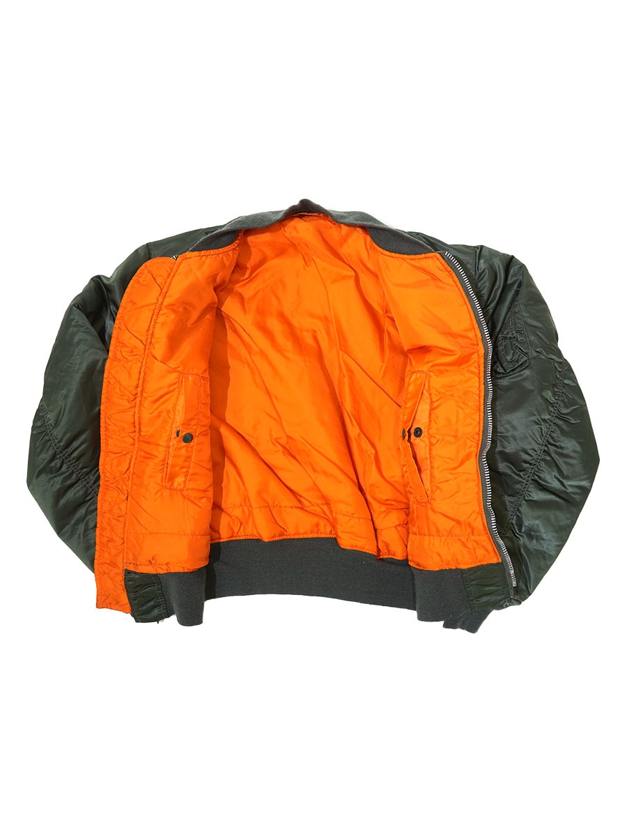 USA製 ALPHA INDUSTRIES MA-1 フライトジャケット 表記(LARGE) | NEW