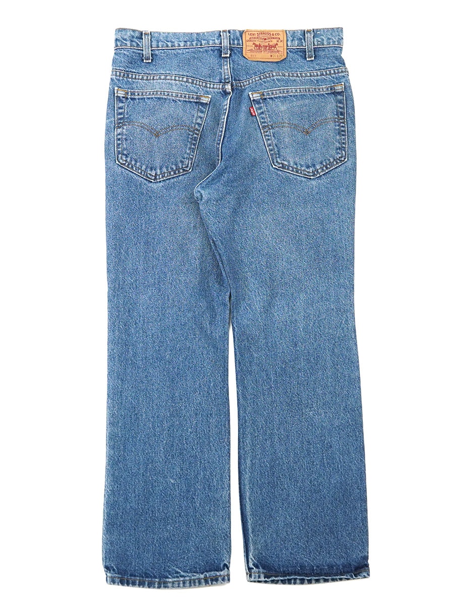 80's LEVI'S 517 ブーツカット デニムパンツ 良色落ち 表記(W34 L29