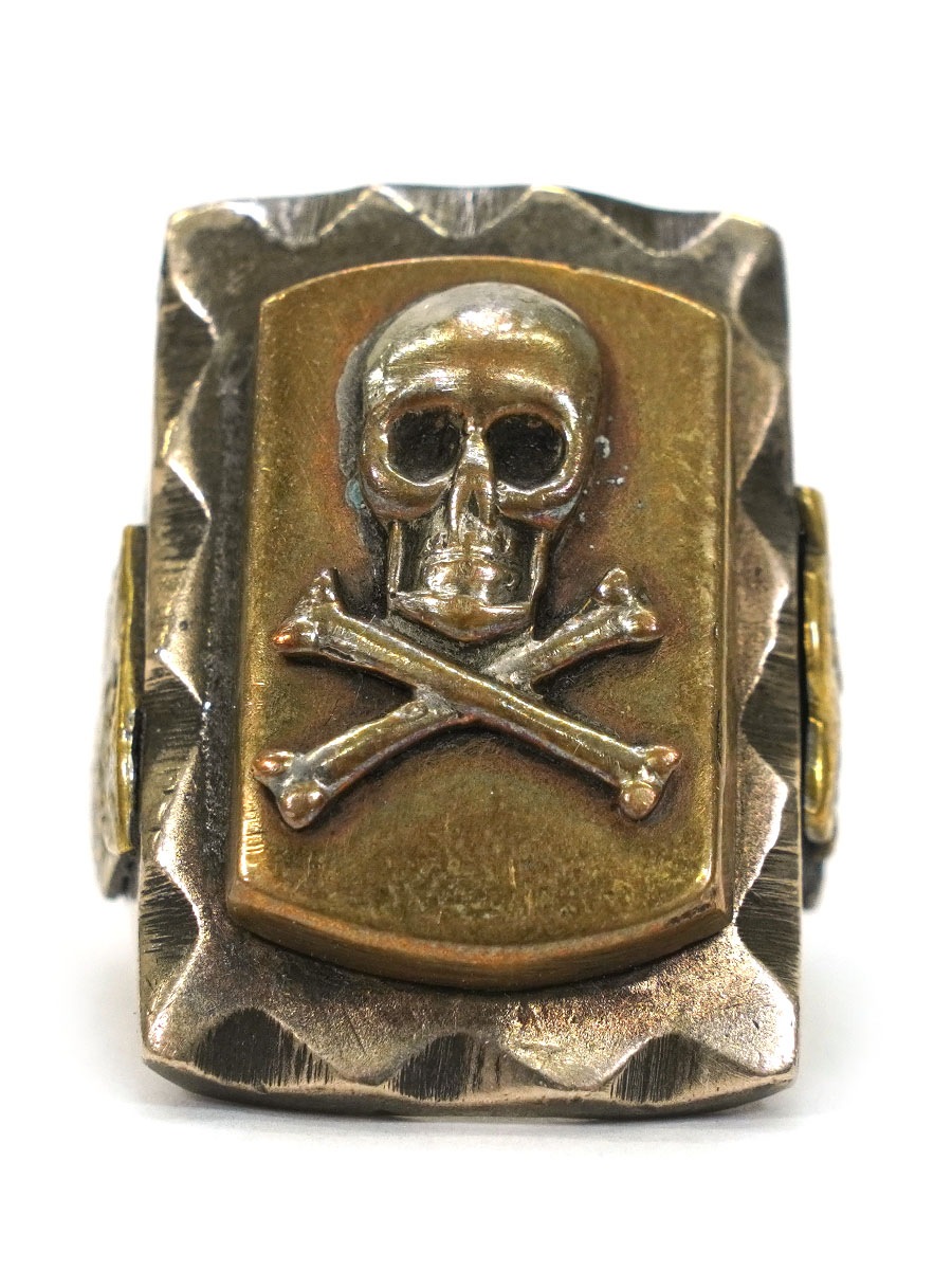 40's～ スカル メキシカンリング 実寸(10号位)