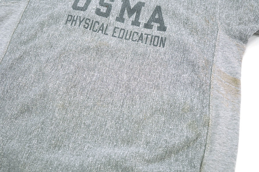 70's 単色タグ チャンピオンRW 前V ''USMA'' 染み込みプリント 表記(M