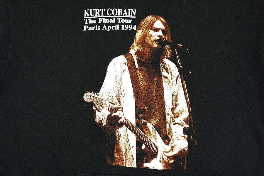希少になる Final The COBAIN ''KURT 90's～ Tour 両面 1994'' April Paris スノーボード