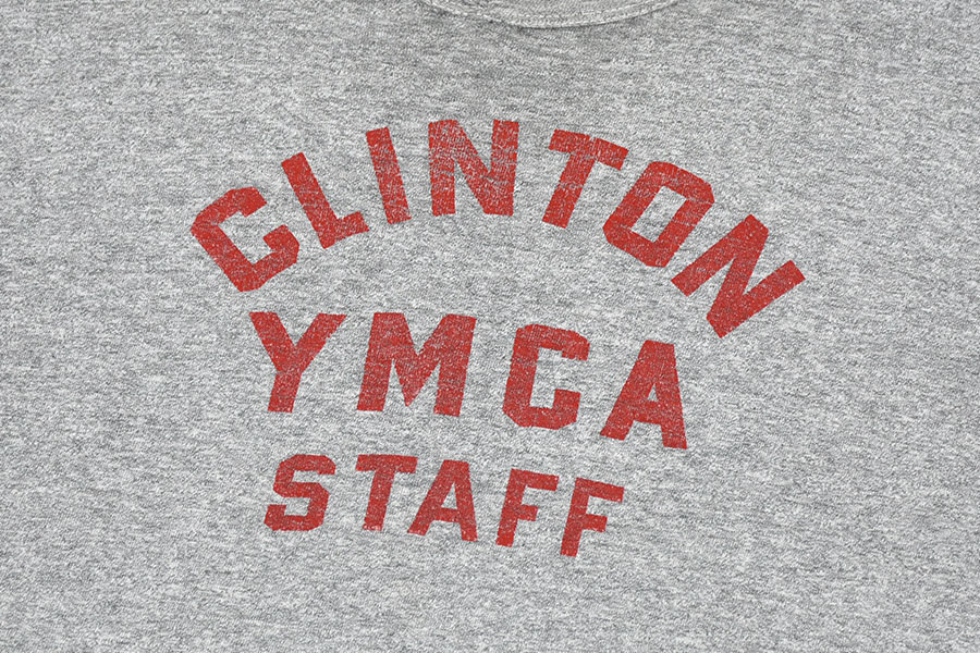 60's ランタグ チャンピオン ''CLITON YMCA STAFF'' 3段プリント T